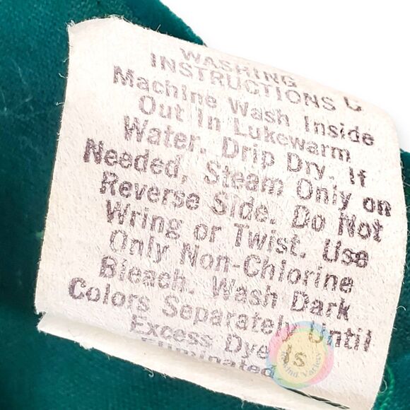 Vintage Cradle Togs Teal Velvet Elephant Romper 6-9M - Picture 10 of 12